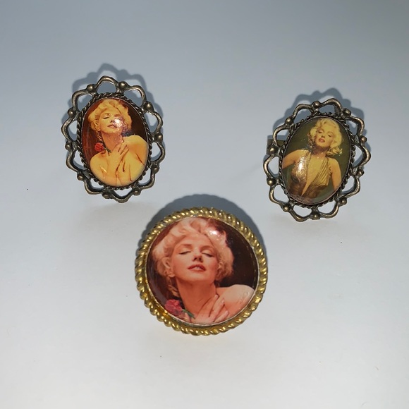 Marilyn Monroe Jewelry - Retro Marilyn Monroe rings